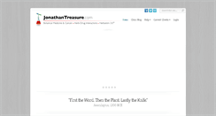 Desktop Screenshot of jonathantreasure.com